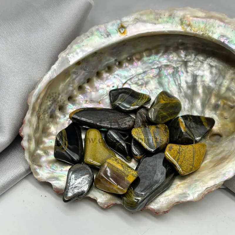 Tumbled Tiger's Iron Stone