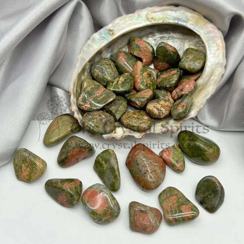 Tumbled Unakite