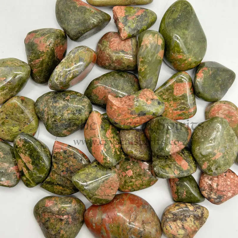 Tumbled Unakite
