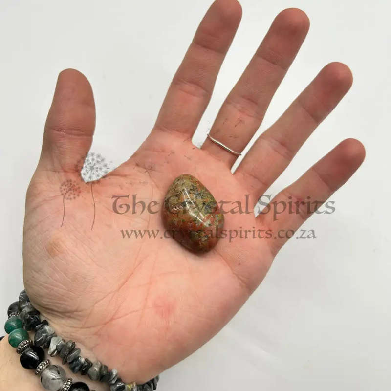 Tumbled Unakite