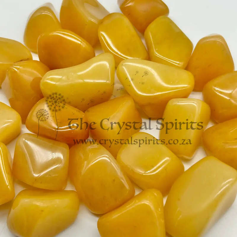 Tumbled Yellow Aventurine
