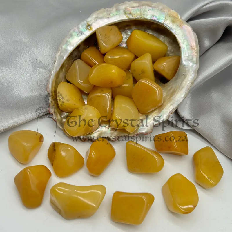 Tumbled Yellow Aventurine