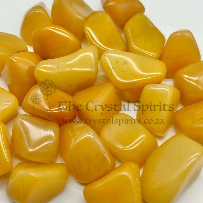 Tumbled Yellow Aventurine