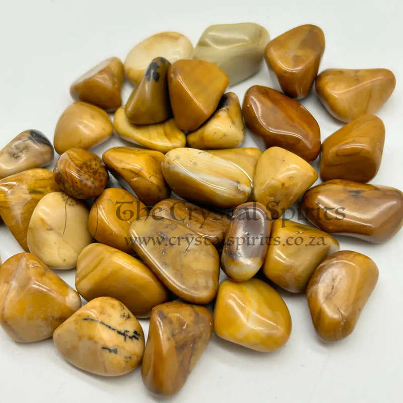 Tumbled Yellow Jasper
