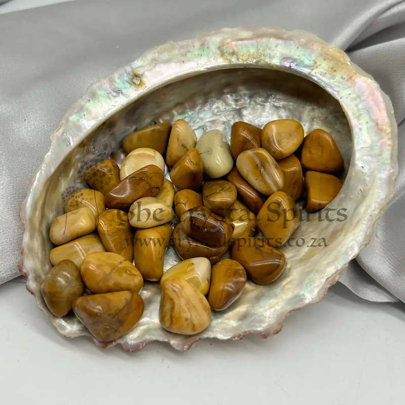 Tumbled Yellow Jasper