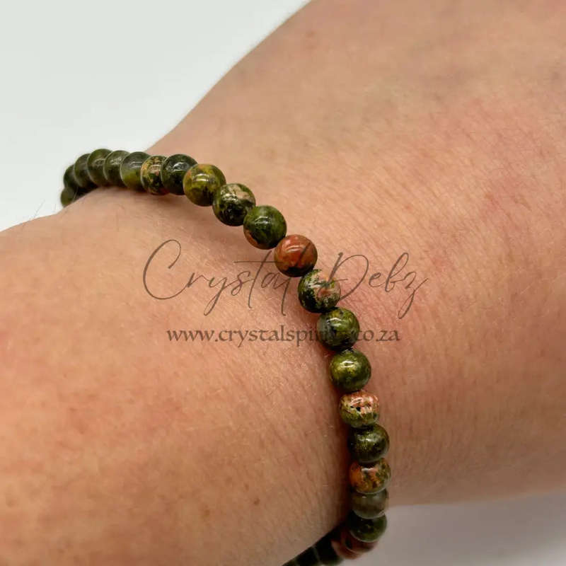 Unakite Crystal Bracelet