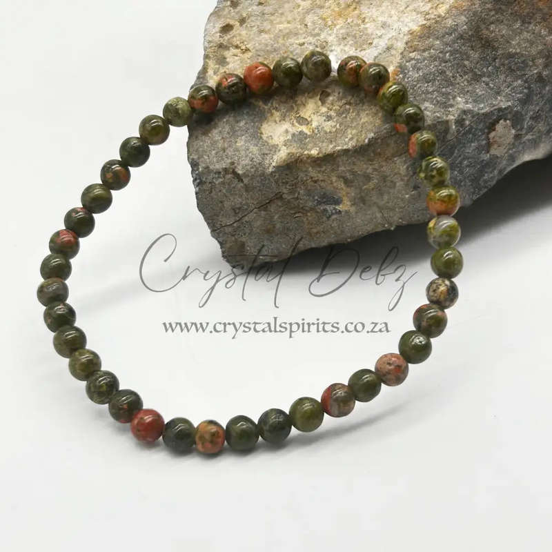 Unakite Crystal Bracelet