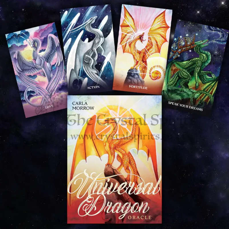 Universal Dragon Oracle Cards by Carla Morrow