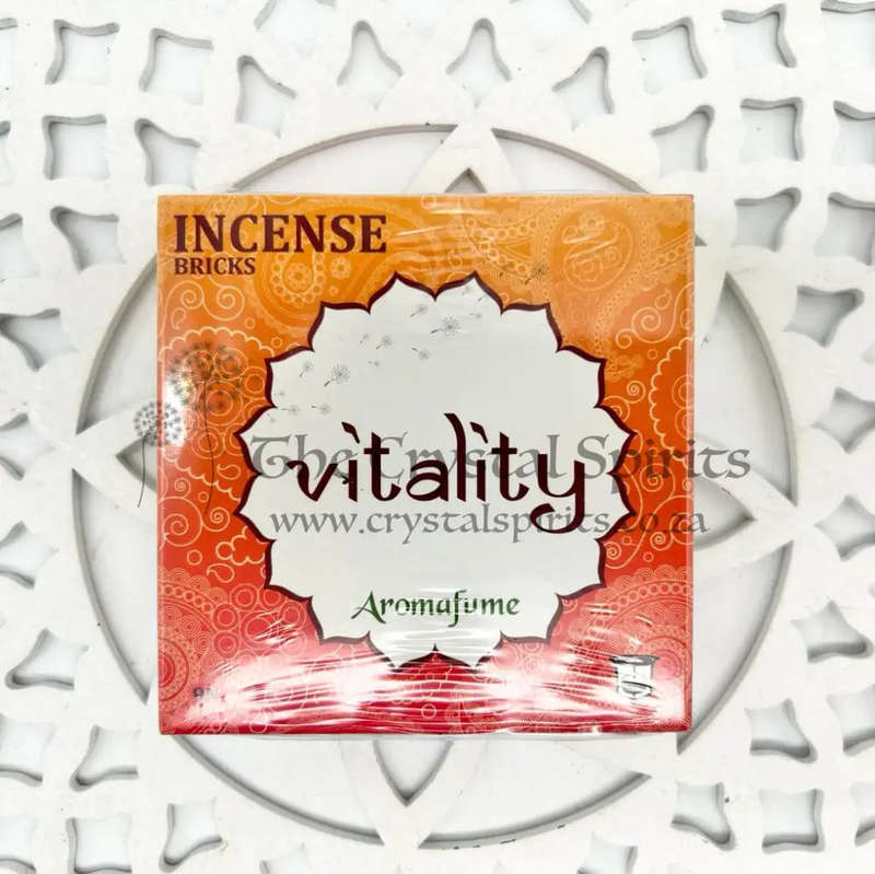Vitality Incense Bricks for Aromafume Burner