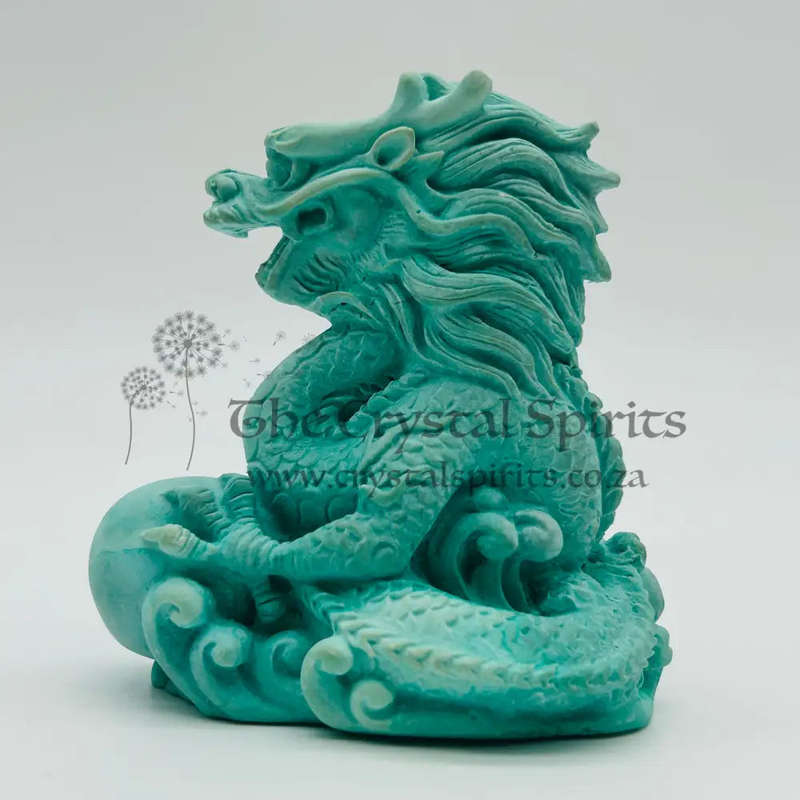 Water Dragon with Wealth Pearl