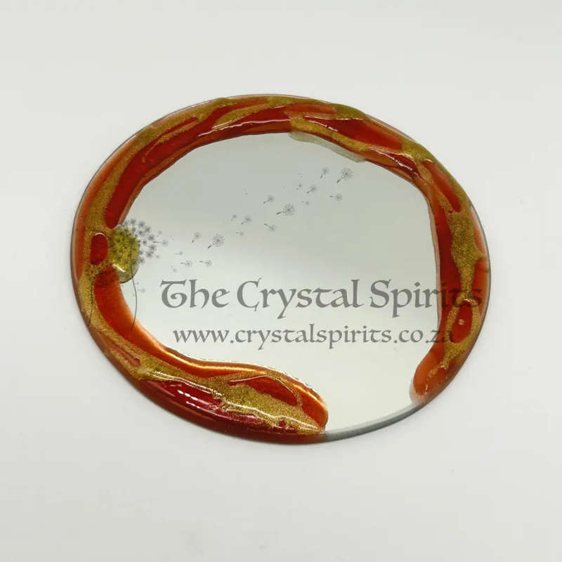 Wave Of Fire Mirror