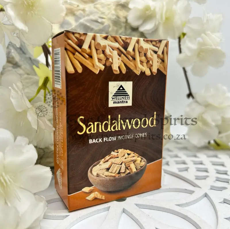 Wellness Mantra Sandalwood Back Flow Incense