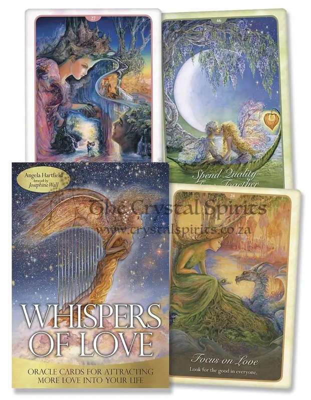 Whispers of Love Oracle: Oracle Cards for Attracting More Love into your Life by Angela Hartfield
