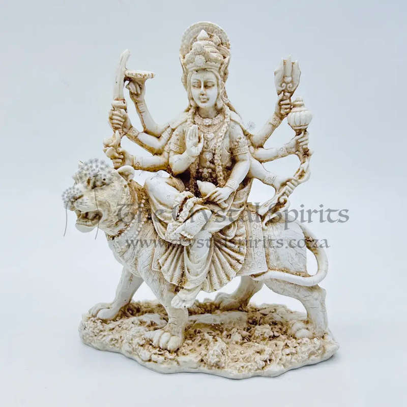 White Durga Statue