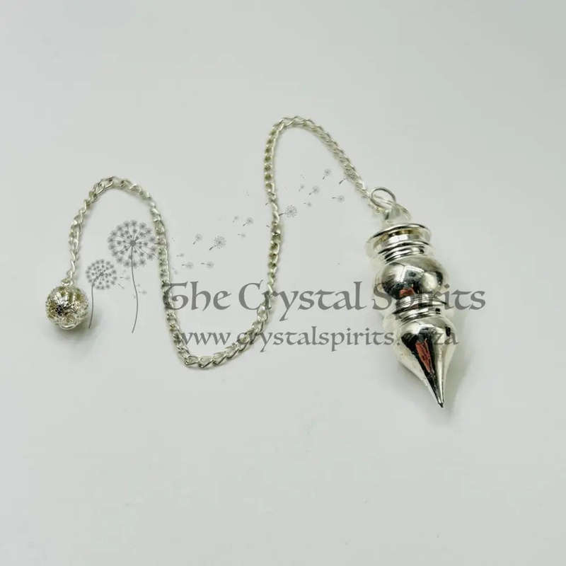 White Metal Grooved Bell Pendulum Kit