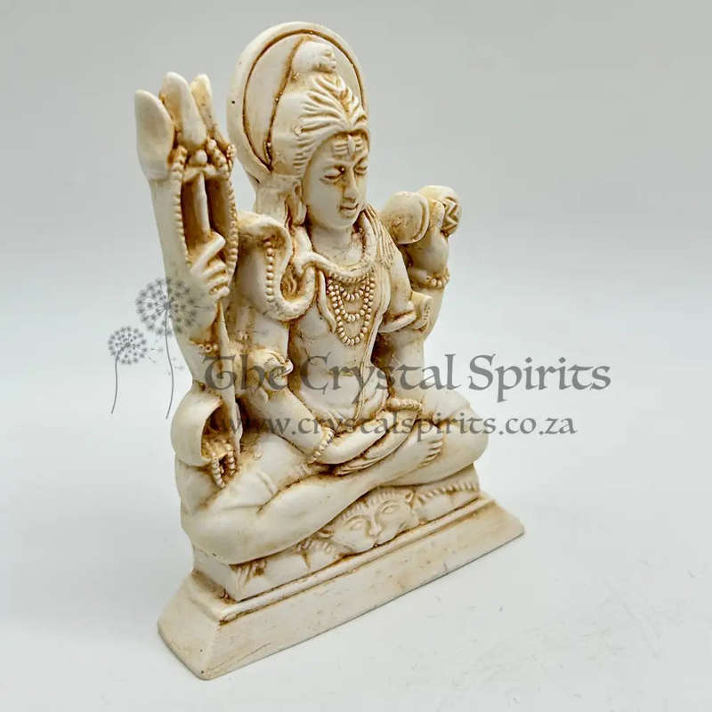 White Shiva Statue