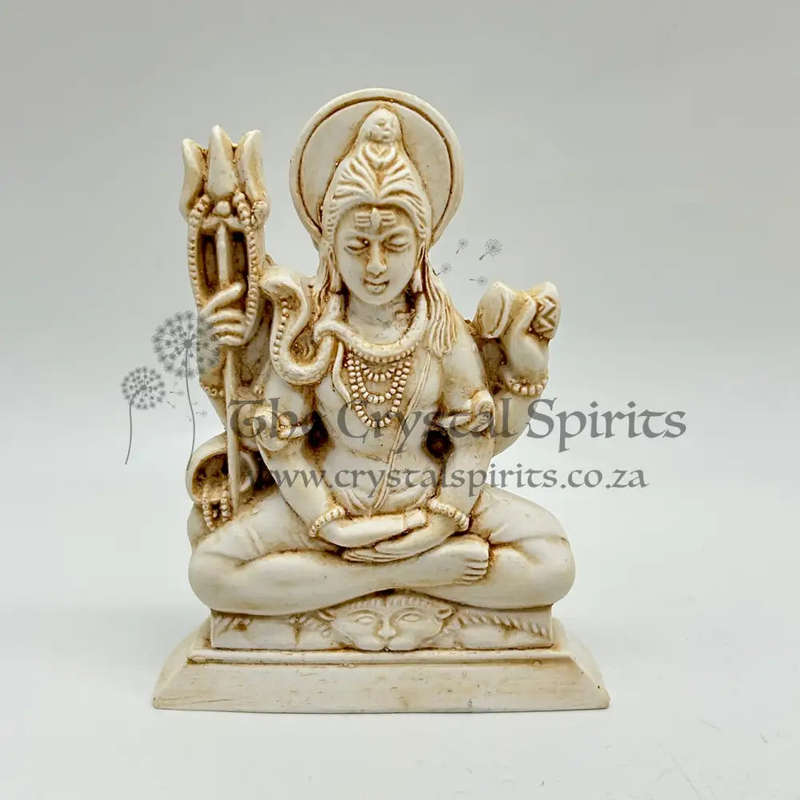 White Shiva Statue