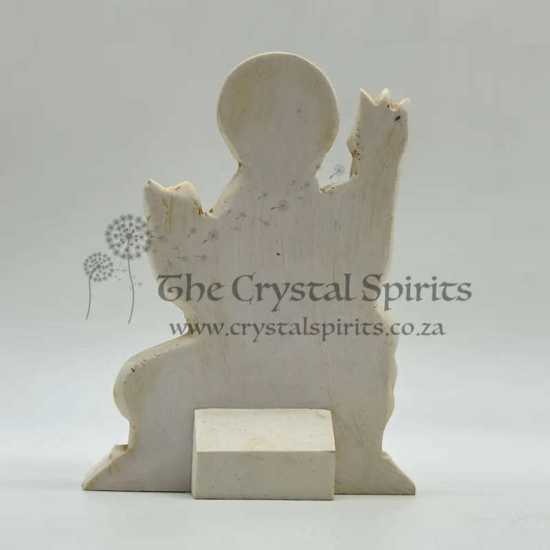 White Shiva Statue