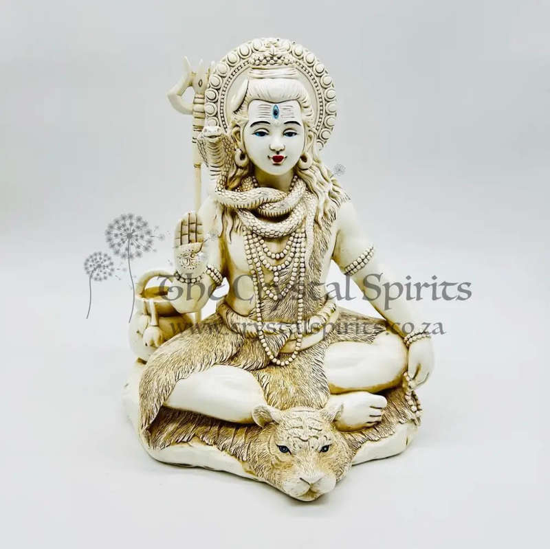 White Shiva Statue