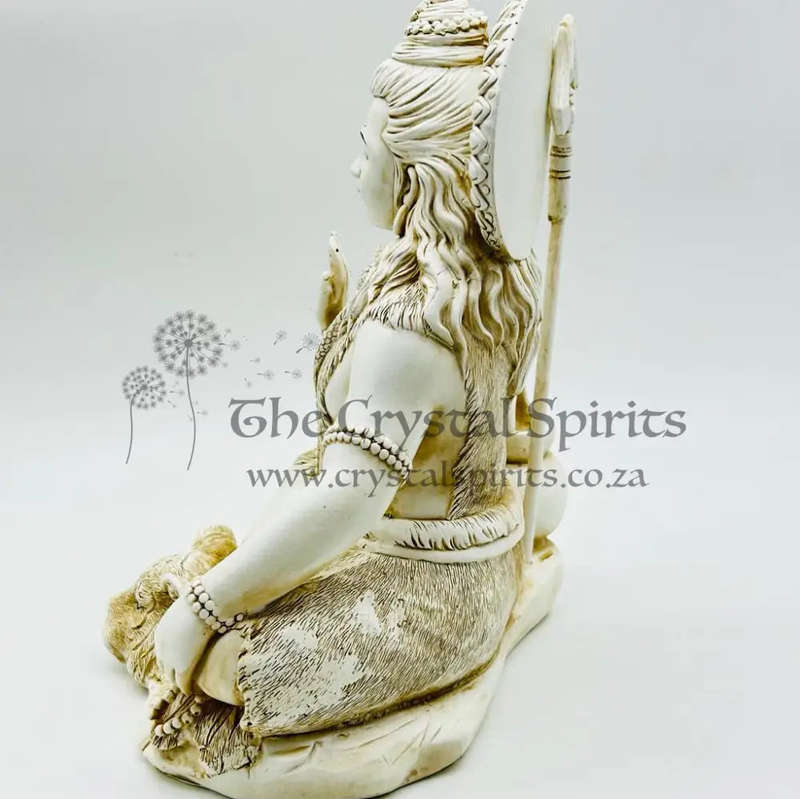White Shiva Statue