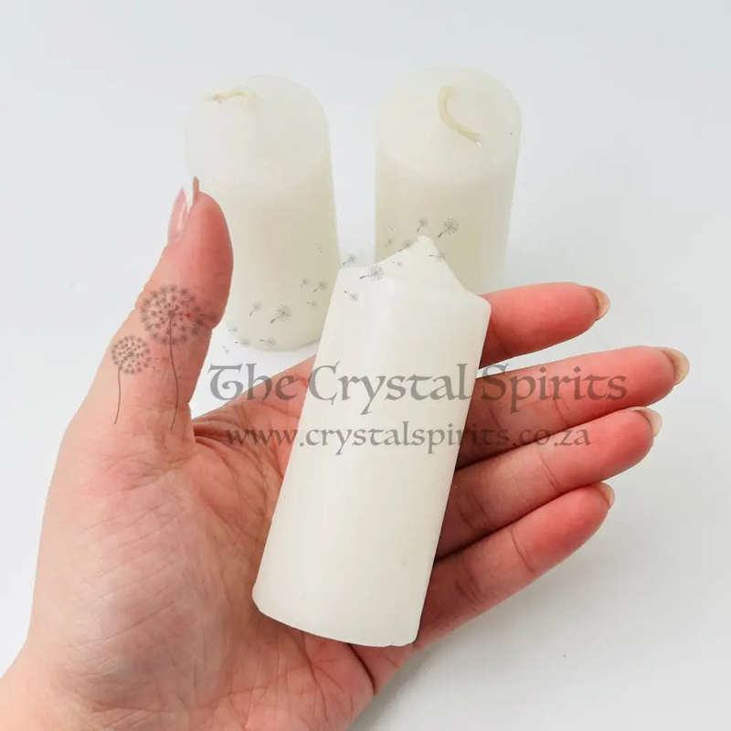 White Small Altar Solid Colour Candles
