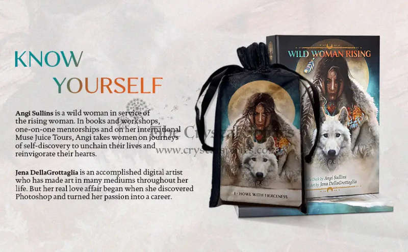 Wild Woman Rising Cards by Angi Sullins
