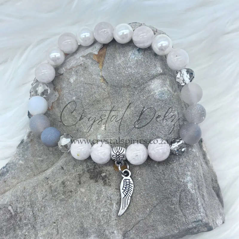 Wings Of Light Crystal Bracelet