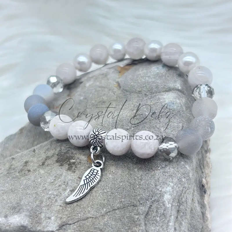 Wings Of Light Crystal Bracelet