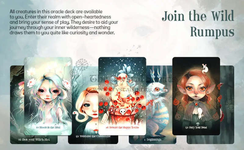 Wisdom of the Wild Things Oracle Deck & Book Set by Angi Sullins
