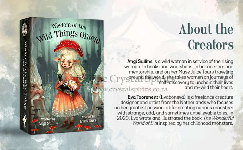 Wisdom of the Wild Things Oracle Deck & Book Set by Angi Sullins