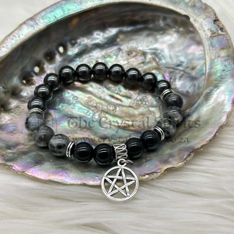 Wizard's Watch Mystical Protection & Transformation Gemstone Bracelet