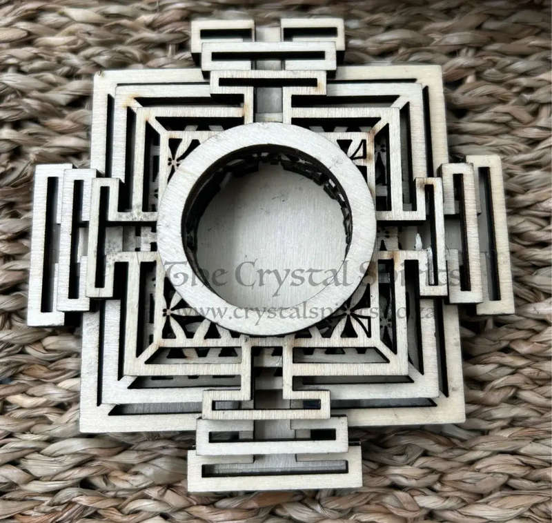 Wooden Crystal Holder