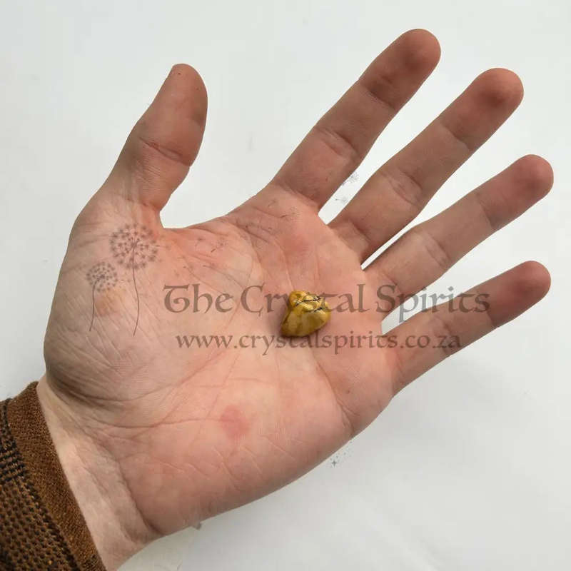Yellow Jasper Tumbled Crystal