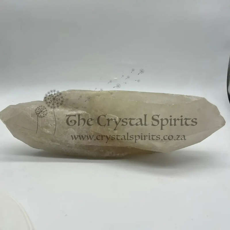 Zambian Snow Quartz Double Terminated Barnacle