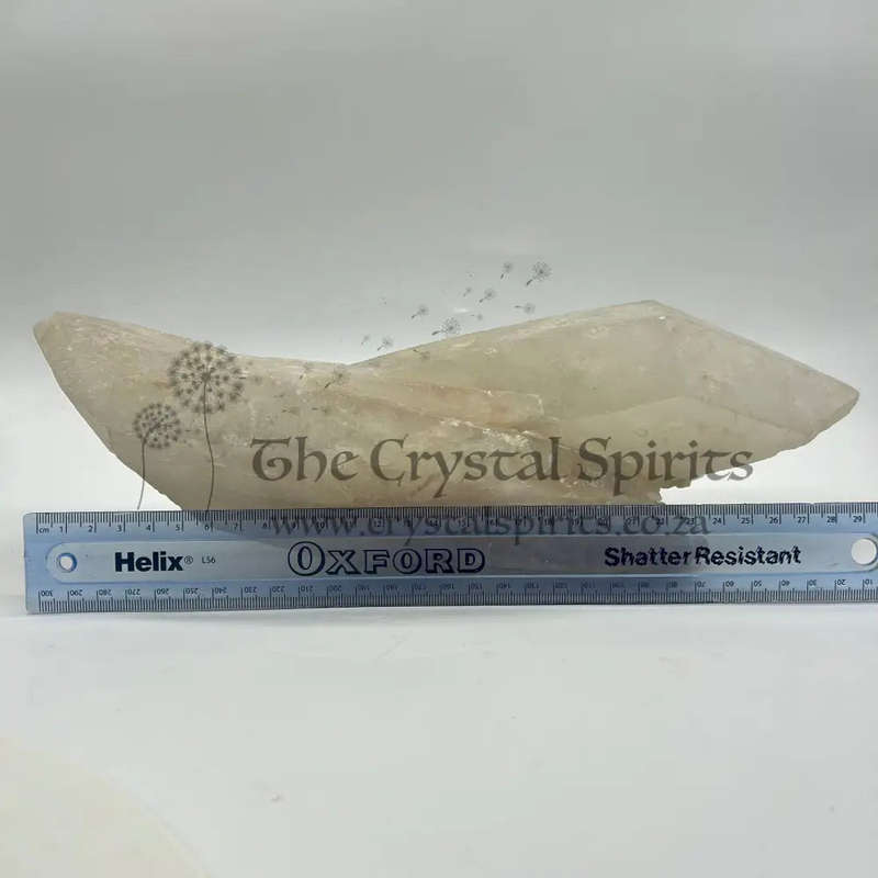 Zambian Snow Quartz Double Terminated Barnacle