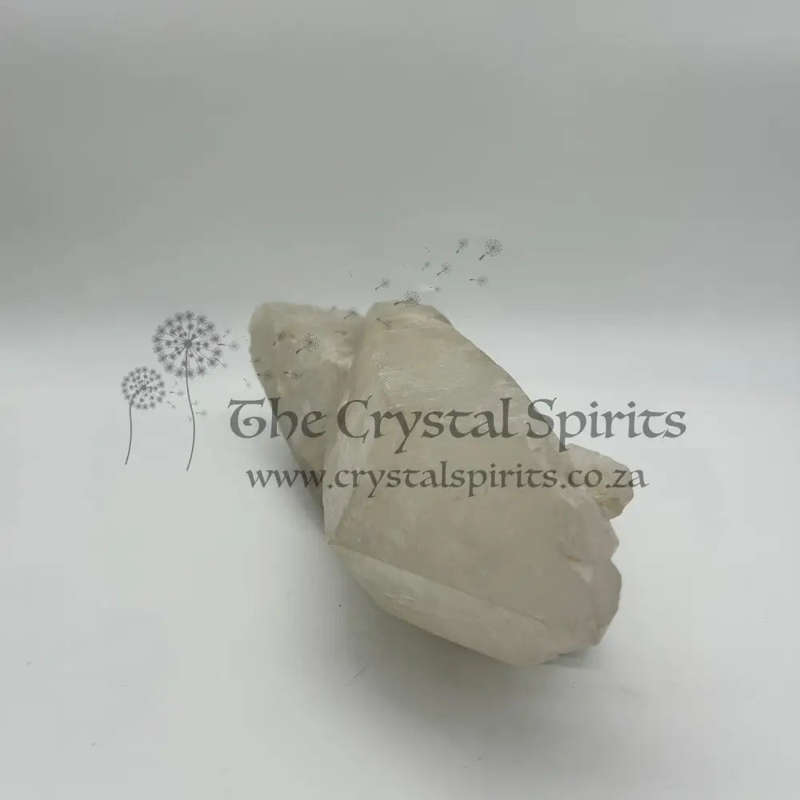 Zambian Snow Quartz Double Terminated Barnacle