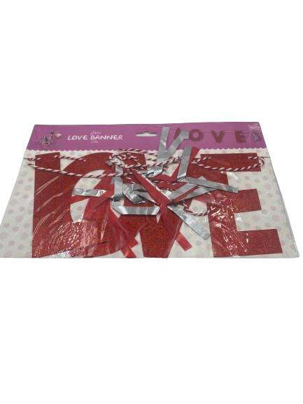 Love Glitter Banner
