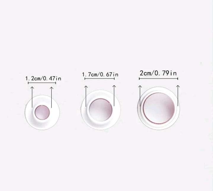 Tiny Round Fondant Plunger Cutter 3pc