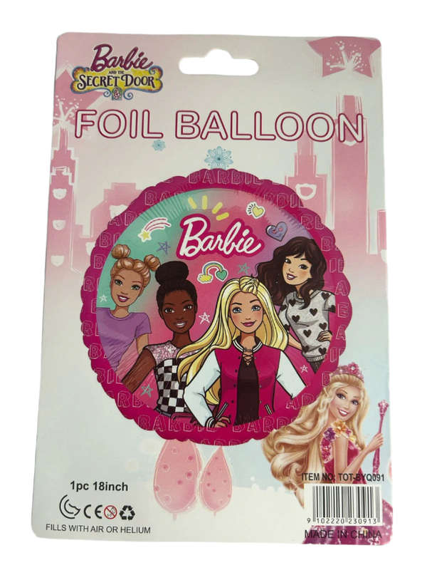 Foil Balloon Barbie 18"