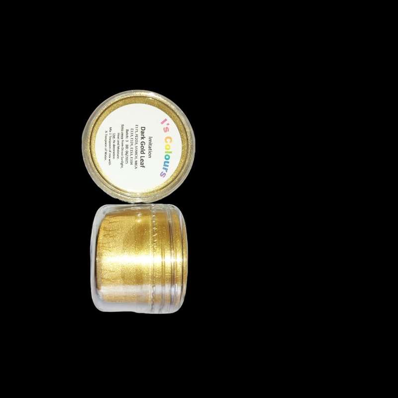 I's Colours Imitation Dark Gold Leaf Powder 10g