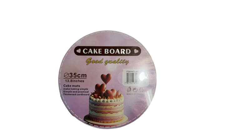 35cm Cake Board Base Gold