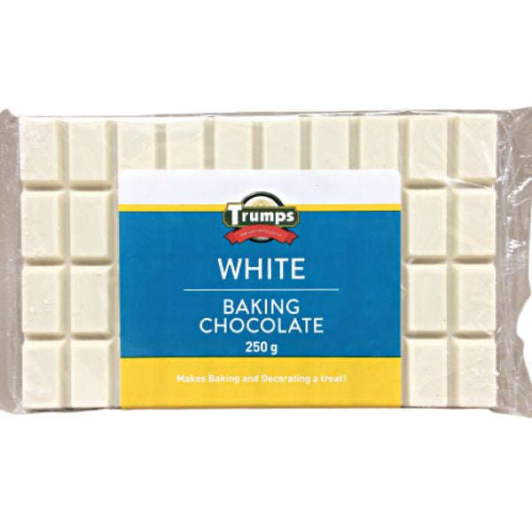 250g White Chocolate Dual Slab