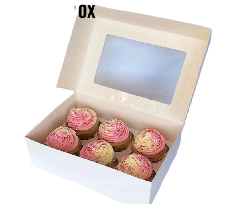 Cupcake Box 6 Cavity