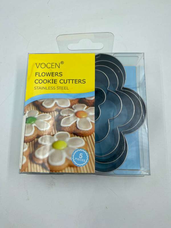 Metal Cutter Shape Flower 5pcs