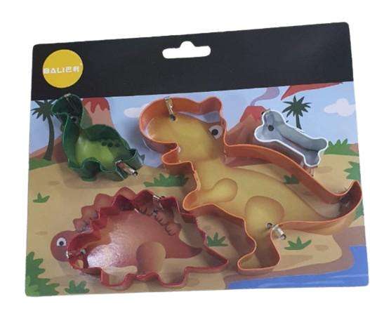 Metal Cookie Cutter Dino Bone