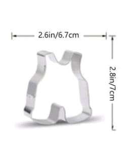 Metal Cookie Cutter Jumpsuit