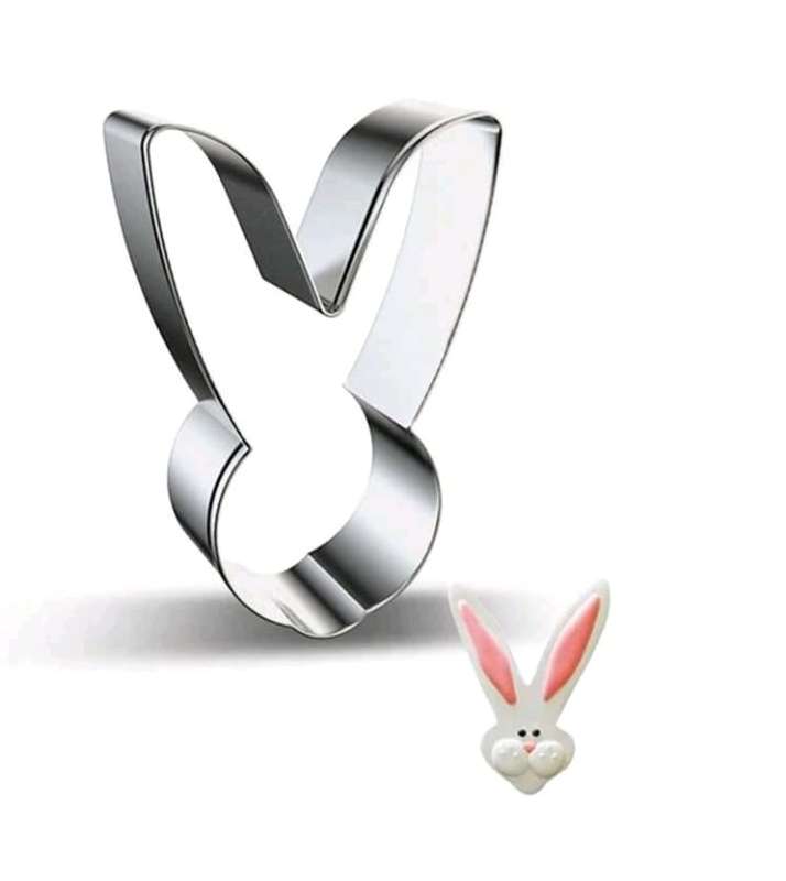 Metal Cookie Cutter Bunny
