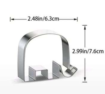 Metal Cookie Cutter Elephant