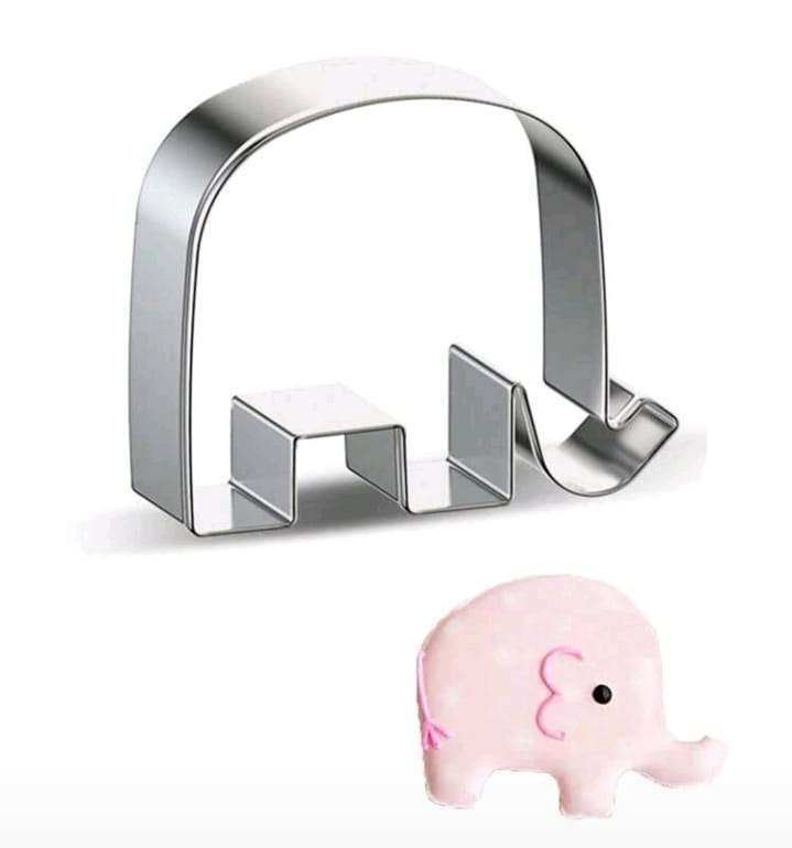 Metal Cookie Cutter Elephant