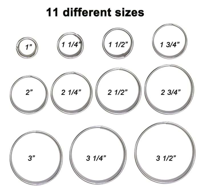Round Circle Shapes  Metal Cookie Cutter